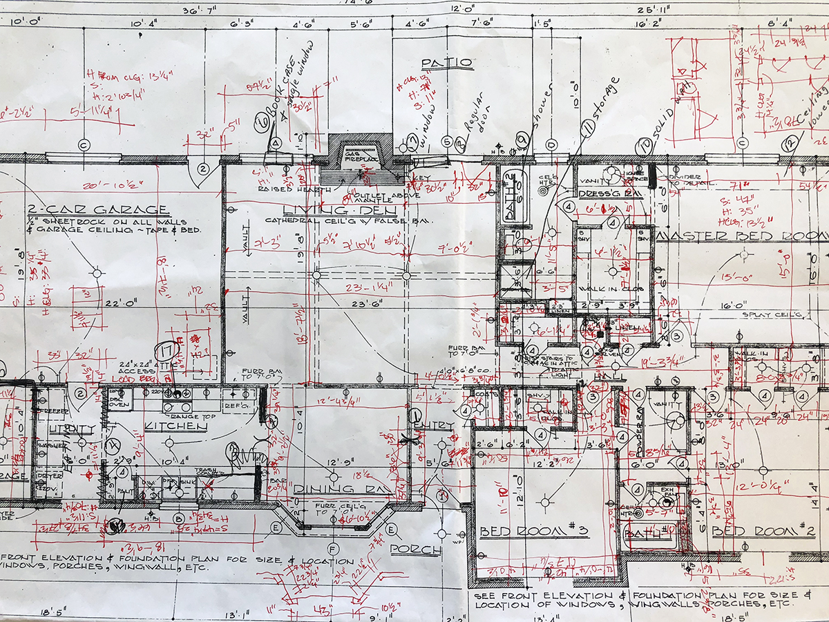 As-Built Drawings created from on-site measurements and building verification